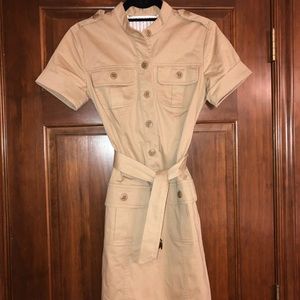 Trina Turk safari style mini dress